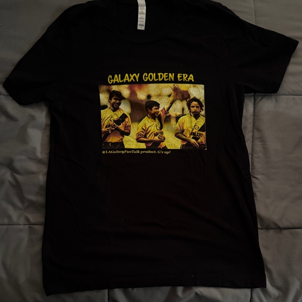 Galaxy Golden Era Black T-Shirt